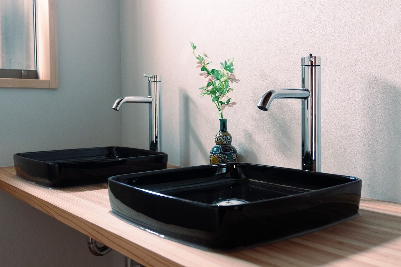 リノベーション済み洗面台